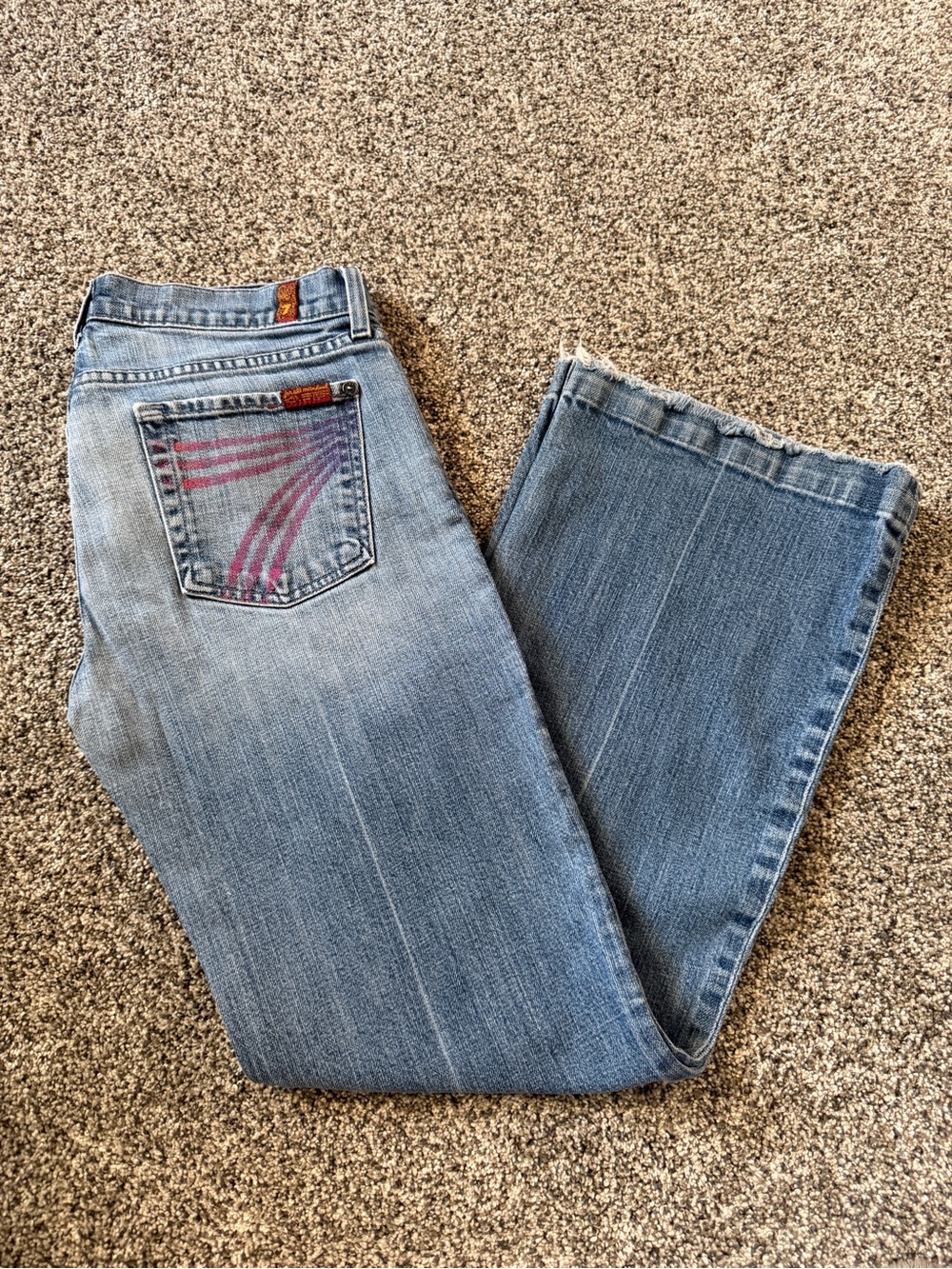 7 For All Mankind- Dojo jeans - size 30. 30in inseam. #dojo #7forallmankind